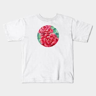 Roses- Acrylic painting Kids T-Shirt